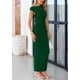 thumbnail image 4 of Vestido largo PRETTYGARDEN para mujer 2025, verano, verde oscuro, 4 of 9
