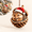 A, variant on 6-Piece Pinecone Christmas Ornaments, 3.15 x 2.36 in Flat Acrylic Animal Pendants with Hanging Strings, Multicolor Tree Decorations