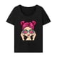 thumbnail image 1 of Camiseta de mujer con cuello redondo, camiseta básica para el trabajo, regalo del día de San Valentín XL, 1 of 7