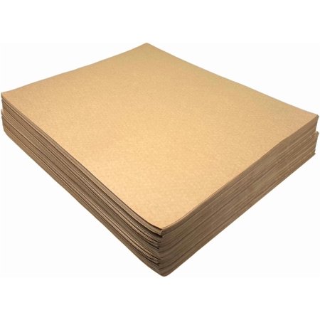 N.F. String & Son Kraft Paper Sheets - 20 x 16 in. - 500 Kraft Sheets, Kraft Paper, Heavy-Duty Brown Craft Paper Sheets for Arts and Crafts, Drawing, DIY, Packaging (500)