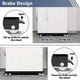 thumbnail image 4 of Washing Machine Base With Brake, Adjustable Mobile Base For Washing Machine, Tumble Dryer, Refrigerator, Load 300kg, Black, 4 of 5