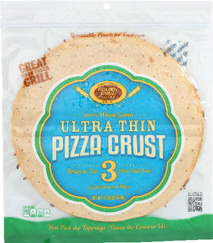 (Pack of 10) Golden Home Crust Whole Grain Pizza 12 in 14.25 oz