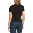thumbnail image 2 of Gracia womens  Flower Top, l, Black, 2 of 3