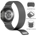 thumbnail image 3 of KOMI Bands for Samsung Galaxy Watch 6/5/4/7/FE Band 40mm 44mm/Classic 47mm 43mm 46mm 42mm Women/Men,Magnetic Loop Strap for Samsung Galaxy watch 5 Pro band 45mm,No Gap Metal Mesh Correa Wristband, 3 of 7