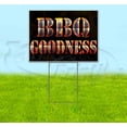 thumbnail image 1 of Bbq Goodness (18" x 24") Yard Sign, Includes Metal Step Stake, 1 of 6