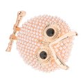 thumbnail image 4 of Brooch, Delicate Workmanship Pearl Owl Brooch  For Scarves, 4 of 8