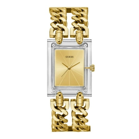 Guess Women's Mod Heavy Metal Gold Dial Watch - GW0669L1
