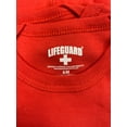 thumbnail image 2 of LIFEGUARD Short Sleeve Bodysuit Infant, Newborn, Toddler, 6 Pack (Red), 2 of 4