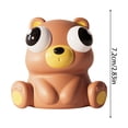 thumbnail image 2 of Pop-Eye Animal Squishy for Adults, Soft TPR Silicone Tactile Gadget, Dinosaur Rabbit Insect Squeeze Accessory, Slow Rebound Desktop Decor, Portable Hand Sensory Office Tool Multi Styles, 2 of 2