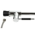 thumbnail image 3 of Kitchen Single Handle Pull Down Pre-rinse Spring Faucet Two Swivel Spouts, 3 of 4