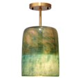 thumbnail image 5 of Jamie Young Co Vapor Glass Semi-Flush Mount in Aqua, 5 of 5