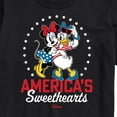 thumbnail image 3 of Disney - Americana - Americas Sweethearts - Adult Short Sleeve Graphic T-Shirt, 3 of 5