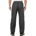 thumbnail image 3 of POENTAB Rain Pants for Men Waterproof Lightweight Windproof Rain Over Work Pant Hiking Fishing Outdoor Trousers with Zipper Pockets, 3 of 8