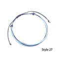 thumbnail image 4 of Qarigey de la amistad, regalo trenzado hecho a mano, cadena de mano tejida en cera resistente al agua, accesorios de decoración para mujer, Ropa, zapatos y accesorios Miscelánea tipo 27 27 Qarigey AP010275-27, 4 of 6