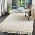 thumbnail image 6 of Mark&Day Wool Rugs, 2x8 Staveley Cottage Beige Runner Area Rug, Cream White Carpet for Hallway, Kitchen, Bedroom or Living Room (2'6" x 8' Runner), 6 of 10