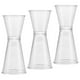 thumbnail image 4 of Jigger medidor de cóctel de barra de doble cara, vasos medidores de plástico de doble cara, 3 uds., 4 of 7