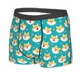 thumbnail image 2 of Daiia Cute Shiba1 Men's Underwear Boxer Briefs, Cotton Stretch Moisture-Wicking Underwear-Large, 2 of 9