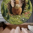 thumbnail image 4 of zhangmingg Modern Playful Animal Optical Carpet Area Rug for Living Room Bedroom, 4 of 8