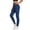 Blue women jogger pants with pockets a1, variant on Cagogo Women Jogger Pants High Waisted with Pockets Slim Fit Casual Solid Sporty Workout Long Trousers for Active Lounge Travel Fitness, Beige M