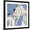 Black Frame, variant on Art.com Le Boeuf Sur le Toit, with Characters Created by Cocteau and a Decor by Dufy Photographic Print, 16" x 16"
