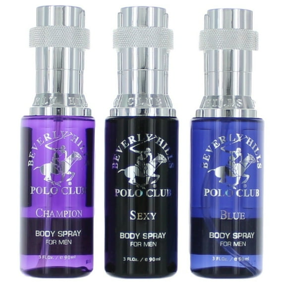 BHPC Body Spray Collection by Beverly Hills Polo Club, 3 Piece Set men