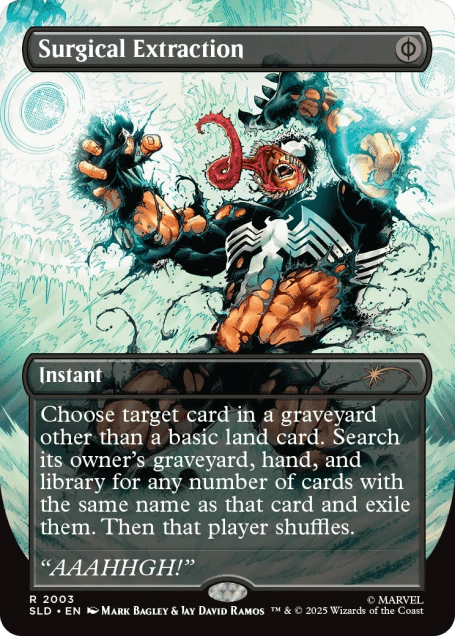 Magic the Gathering Secret Lair x Marvel's Spider-Man: Venom Unleashed (Colors) (Non-Foil)