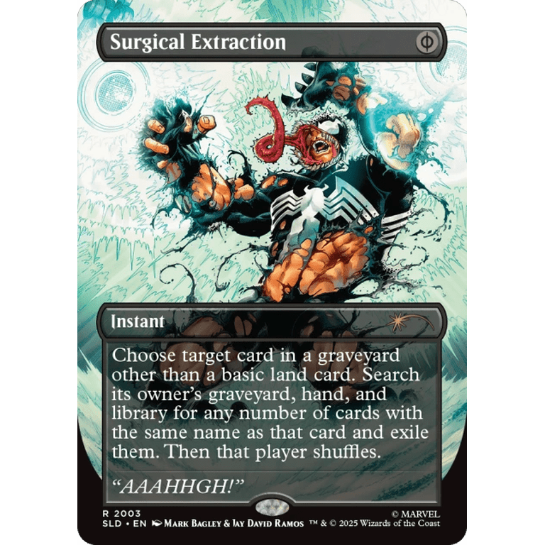 Magic the Gathering Secret Lair x Marvel's Spider-Man: Venom