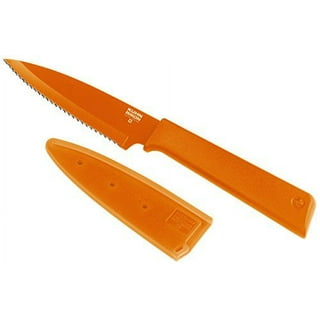 Kuhn Rikon Colori 2-Piece Citrus Knife Set (Green and Orange) 2848