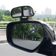 thumbnail image 3 of Black Right-Wide Angle Mirror Universal Adjustable Car Rear View Blind Spot Auxiliary Side Mirror, 3 of 7
