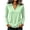 Green&05#0605A, variant on Garbnen Polo Shirts for Women V Neck Long Sleeve Shirts for Women Casual Fitted Outdoor Lightweight Fashion Office Women's Golf Shirt Green M