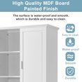 thumbnail image 5 of M optimized 63" Tall Bathroom Storage Cabinet Free Stand Cabinet with Door Drawer Modern Kitchen Pantry for Living Room Bathroom Office, White, 5 of 9
