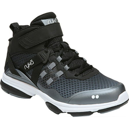 

Women s Ryka Devotion XT Mid Training Shoe Black/Grey/White 6.5 M
