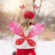 thumbnail image 5 of Txlixc Juego de rol de cuento de hadas de 4 piezas para niñas, falda brillante + alas de mariposa de cuento de hadas LED + horquilla + palo de mariposa Txlixc  moda, 5 of 9