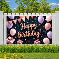 thumbnail image 6 of Decorative Design Birthday Party Banner with Colorful Theme for Birthday Party Indoor Decoration Holiday Celebration, 6 of 7