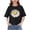 Black, variant on Zpanxa Girls Shirts, Girls Summer Tops Big Girls Print T-Shirt Loose Short Sleeve Split Hem Casual Tee Purple Crew Neck Summer Tops for Kids 3-14 Years Purple 9 Years
