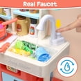 thumbnail image 4 of Set de cocina HOLYFUN Kids con sonido, luz y circulación de agua, 4 of 9