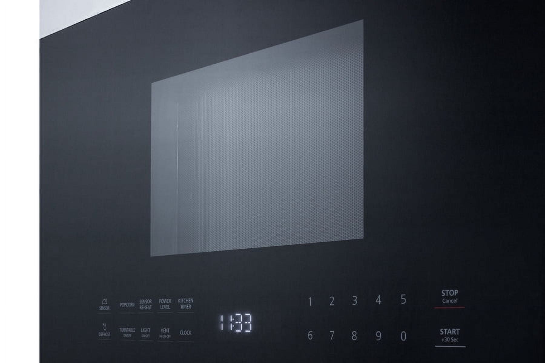 Over-the-Range Microwave, Stainless Steel-Black