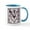 White/Blue Inside, variant on CafePress - Monogram Macpherson Hunting - 11 oz Ceramic Mug - Novelty Coffee Tea Cup