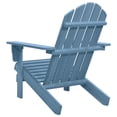 thumbnail image 3 of vidaXL Garden Adirondack Chair Solid Fir Wood Blue, 3 of 4