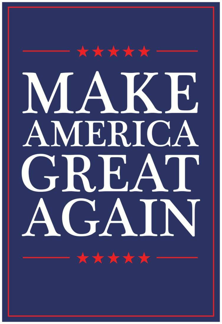 Make America Great Again Poster 13x19 Sold By Artcom