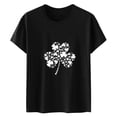 thumbnail image 1 of Blouses à Manches Courtes pour Femmes, Mode Décontractée, T-Shirt à Manches Courtes Imprimé, Blouse d'Été pour Femmes, 1 of 4