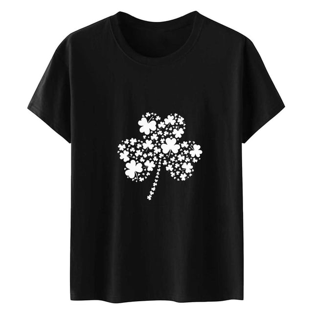 Blouses à Manches Courtes pour Femmes, Mode Décontractée, T-Shirt à Manches Courtes Imprimé, Blouse d'Été pour Femmes