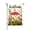 Color 2, variant on Joocar Spring Garden Flag Welcome Spring Dog With Flowers Linen Summer Garden Flags for Outside 12x18 inch