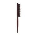 thumbnail image 1 of Mango de madera, cepillo de pelo de cerdas de jabalí Natural, peine esponjoso, herramienta de peluquería y barbero, 1 of 8
