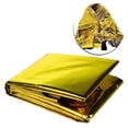thumbnail image 4 of 1 Pcs Emergency Blankets Foil Thermal Blankets Survival Reflective First Aid Blanket Outdoor Rescue Blanket Ruikalucky, 4 of 5