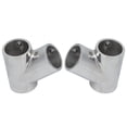 thumbnail image 4 of Herrajes para pasamanos de barco, 1 par de piezas para pasamanos de barco, accesorios para tubos de pasamanos de barco, construcción robusta, 4 of 8