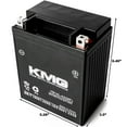 thumbnail image 2 of KMG 12 Volts 14Ah Replacement Battery Compatible with Sears 917.255260, 917.255270... 917.255273 0-2011, 2 of 3