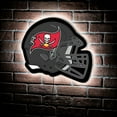 thumbnail image 2 of Tampa Bay Buccaneers LED Helmet Tabletop Sign, 2 of 5