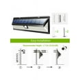 thumbnail image 6 of Waterproof 118 LED Solar Lamp Outdoor Garden Yard Motion PIR Sensor Wall Light, 6 of 8