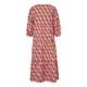 thumbnail image 3 of Las mujeres de impresión geométrica vestido largo con cuello en V Puff manga larga suelta vestido de moda para la primavera de estilo bohemio verano Street Style Nituyy Primavera Verano Bohemio Impreso Vestido Largo Cuello en V Puffy Manga Larga Vestido Suelto Moda, 3 of 5